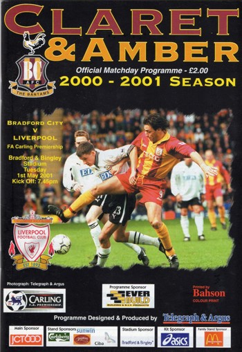 Match programme
